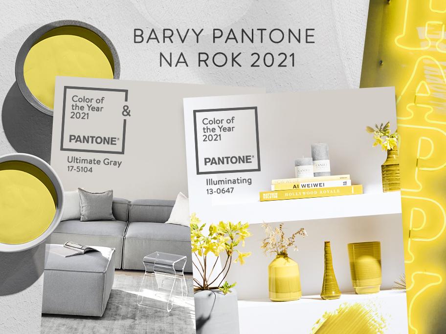 Dům v barvách Pantone 2021