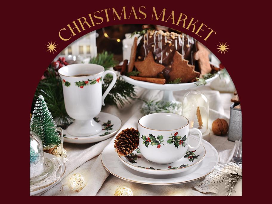 Vánoční trhy: STOLNÍ NÁDOBÍ A DOPLŇKY