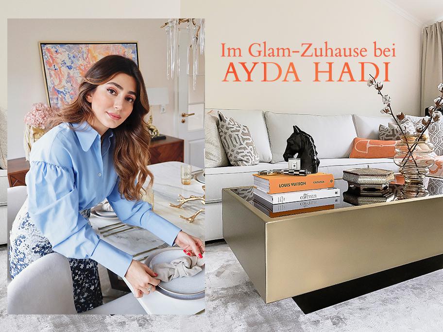 Ayda Hadi heißt uns willkommen