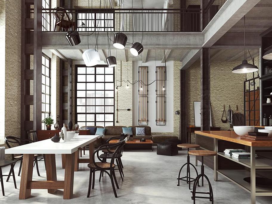Industrial: Loft is in the air!