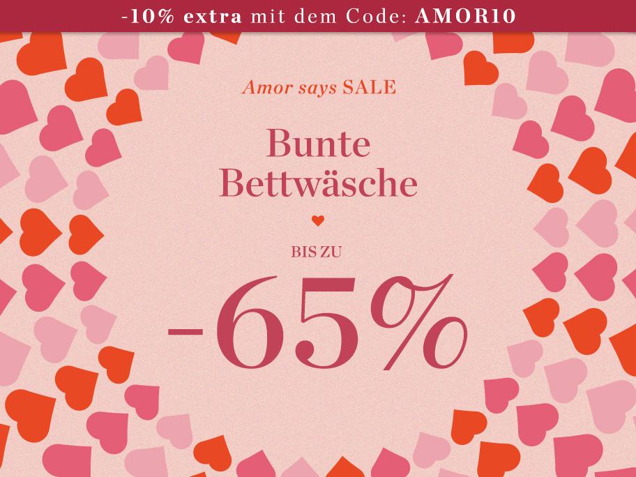 Bunte Bettwäsche