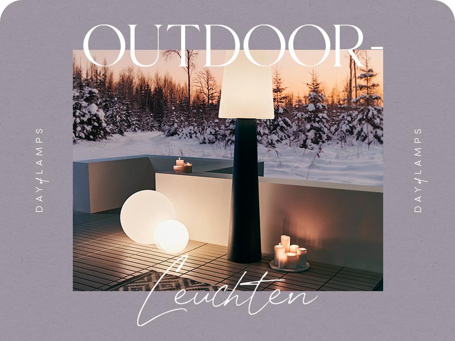 Einzigartige Outdoor-Leuchten