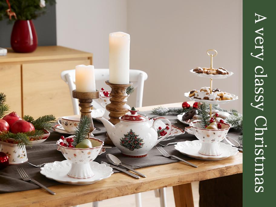 Villeroy Boch Weihnachten Klassischer Geschirr Weihnachtszauber Mit Einem Hauch Nostalgie Mit Dabei Die Beruhmte Toy S Delight Serie Westwing