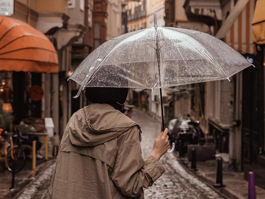 Regenschirme für Groß und Klein