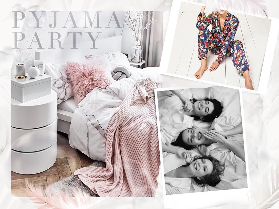 Einladung zur Pyjama-Party