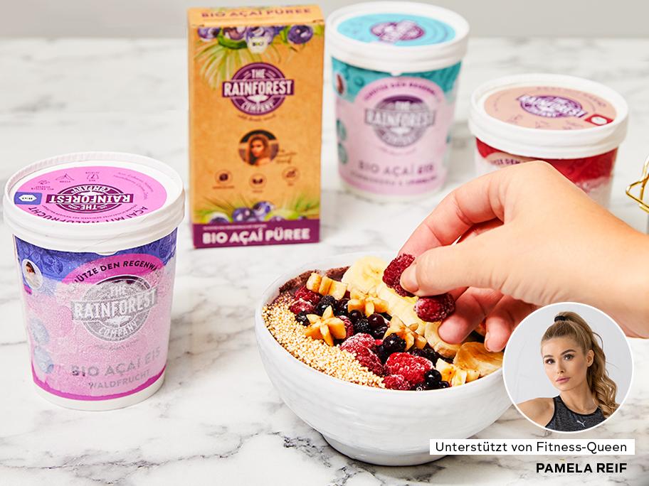 Neu The Rainforest Company Durch Bio Superfood Den Regenwald Schutzen Das Acai Bowl Projekt Von Pamela Reif Unterstutzt Ein Amazonas Schutzprogramm Und Lokale Bauern Westwing