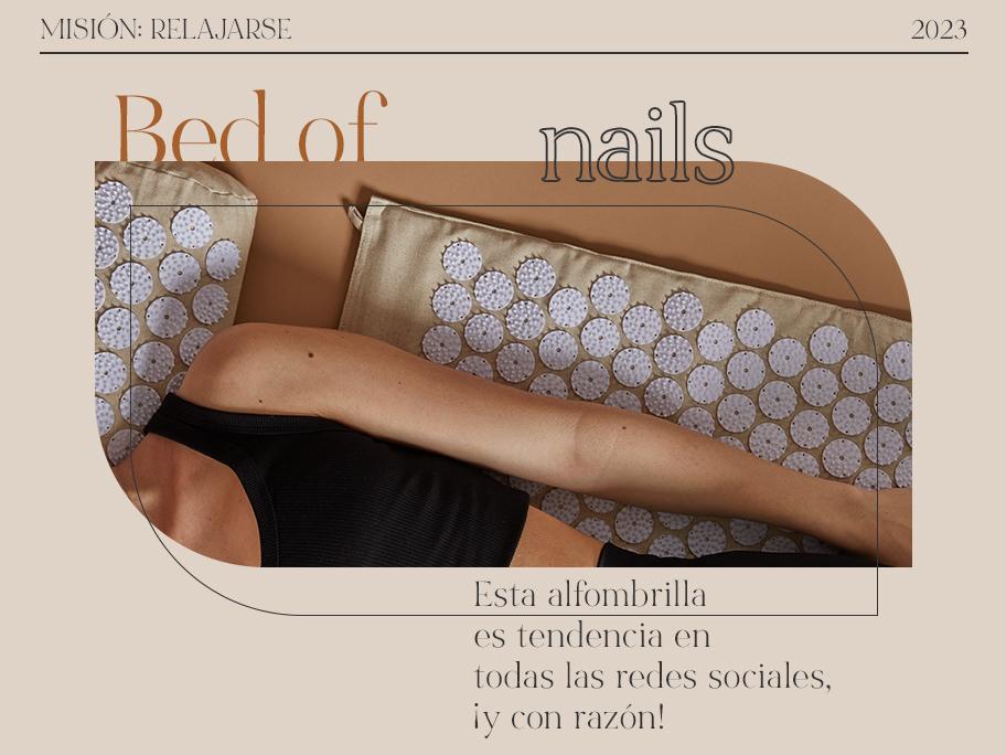 Bed of Nails: cojines de acupuntura