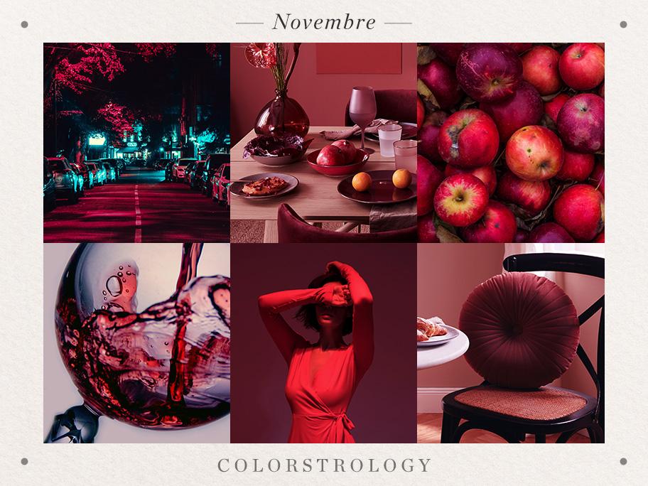  Novembre : rouge pourpre 