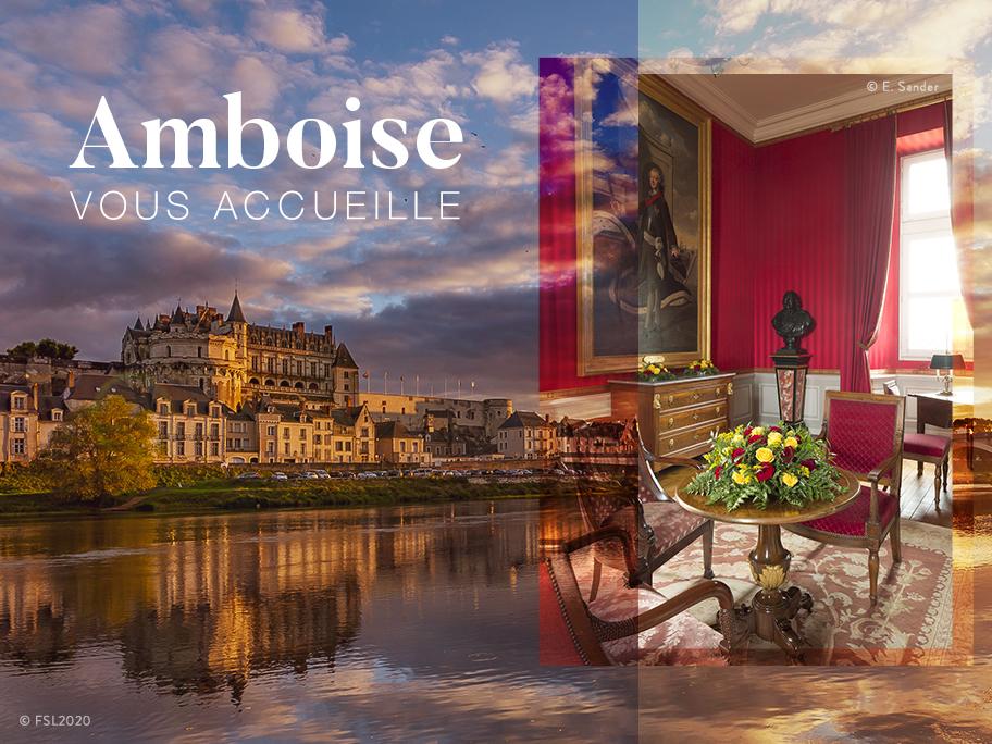 Bienvenue au château d’Amboise
