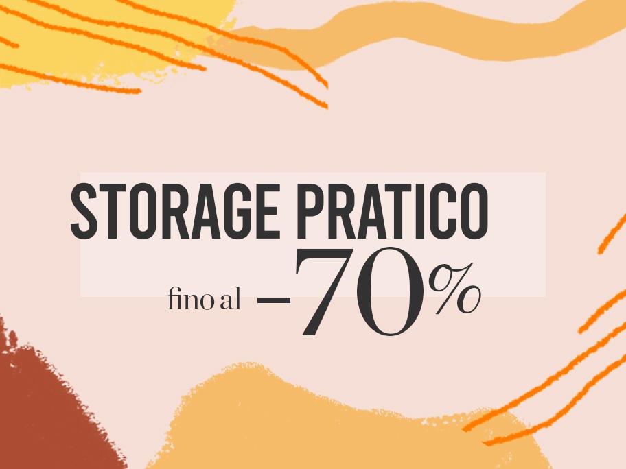Storage Pratico fino al -70%