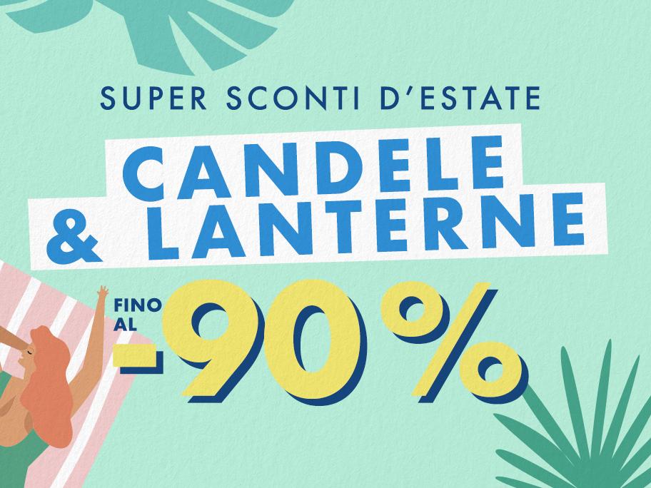 Candele&Lanterne fino al -90%