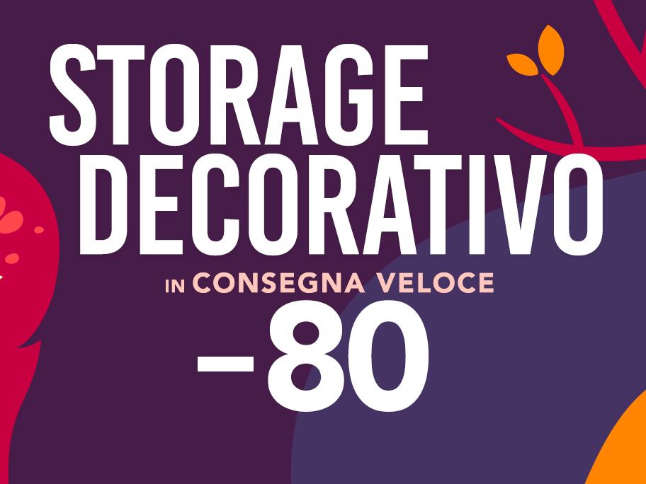 Storage Decorativo fino a -80%