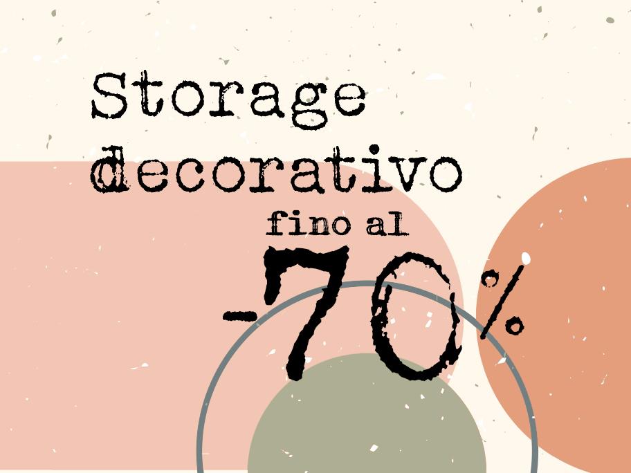 Storage Decorativo fino a -70%
