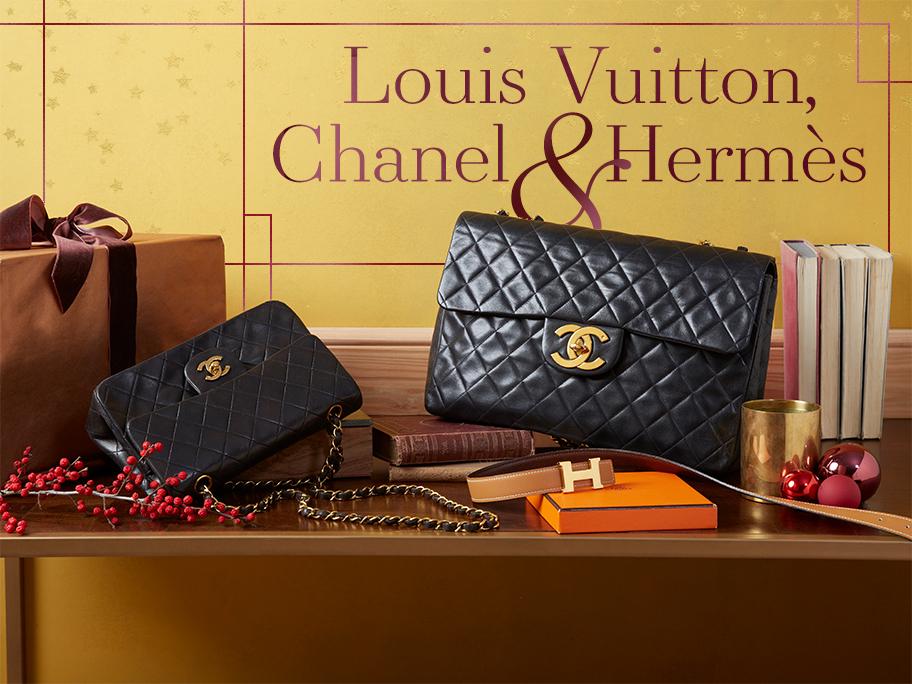 Chanel, Hermès & Louis Vuitton