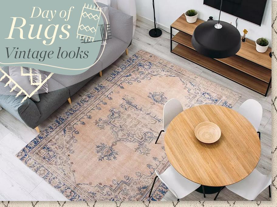 Day of Rugs - Vintage looks