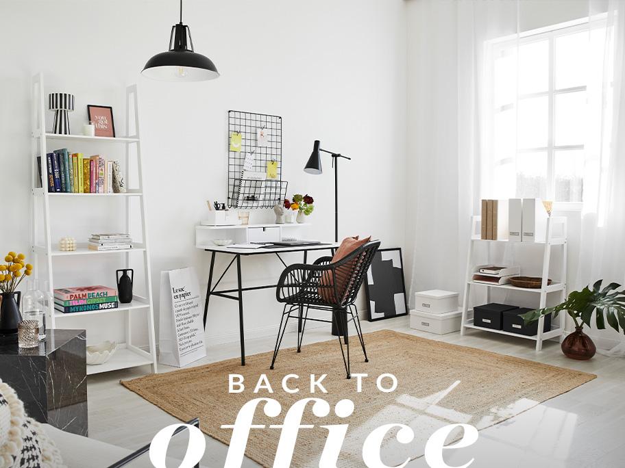 Metamorfóza kancelárie: nábytok a lampy