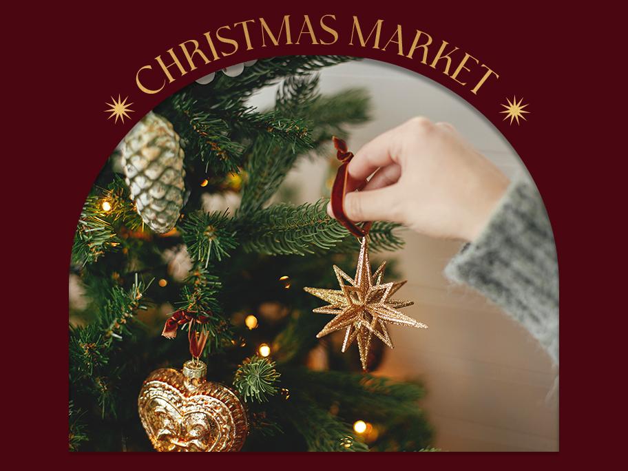 Vianočné trhy: OZDOBY NA STROMČEK
