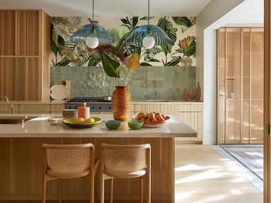 Hot trend: tropical kitchen