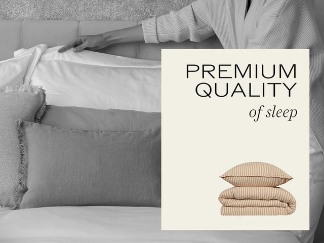 ✓ Usteľte posteľ v najvyššej kvalite
