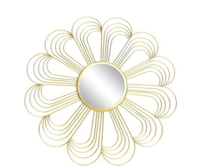 Zrcadlo "Bamoa Gold”, Ø 50,5 cm