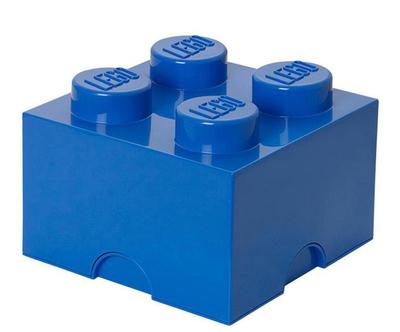 Dóza "LEGO® Brick 4 Modrá”, 25 x 25 x 18 cm