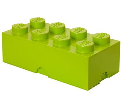 Dóza "LEGO® Brick 8 Světle zelená”, 25 x 50 x 18 cm