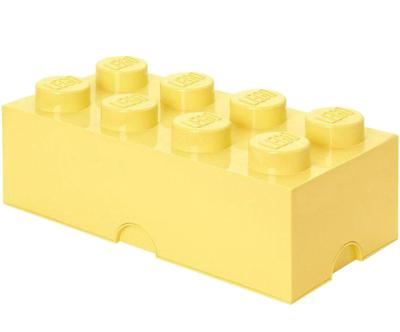 Dóza "LEGO® Brick 8 Světle žlutá”, 25 x 50 x 18 cm