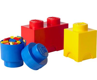 Sada 3 dóz "LEGO® 3 v 1 Barevné”, 25 x 25 x 18 cm