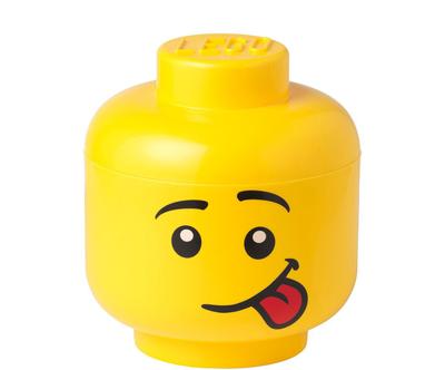 Dóza "Velká hlava LEGO® Chlapec”, Ø 24, výš. 27,1 cm