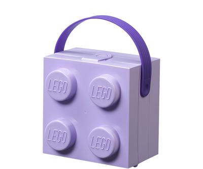 Lunchbox s rukojetí "LEGO® Fialová”, 11,6 x 16,5 x 17,3 cm