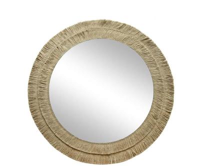 Zrcadlo "Roti Jute”, Ø 70 cm