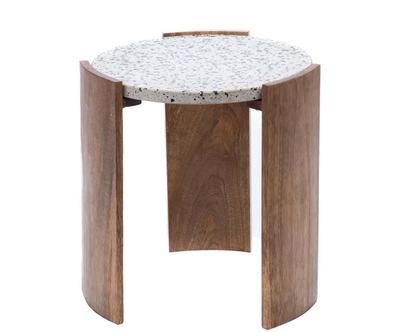 Stolek "Terrazzo”, Ø 40, v. 45 cm
