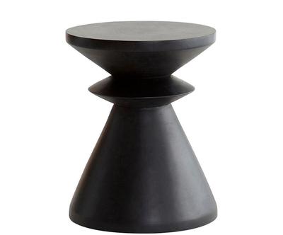Stolek "Havanna Black”, Ø 34, výš. 45 cm