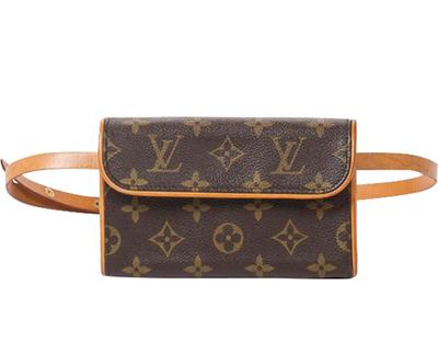 Vintage kabelka "Florentine Brown”, 17 x 10,5 x 4 cm