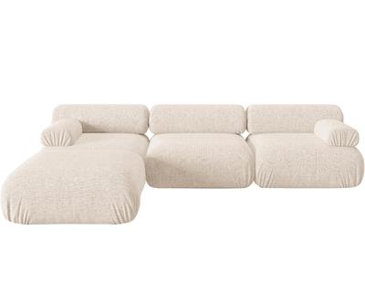 tymstn modulrn levostrann pohovka "Kepler Light Beige I”, 188 x 282 x 63 cm