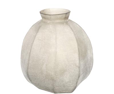 Vza "Mirissa Beige”, Ø 33, v. 37 cm