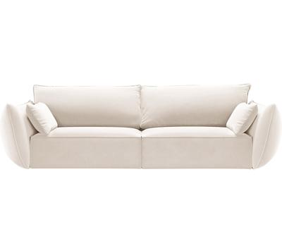 Trojmstn pohovka "Kaelle Light Beige”, 100 x 208 x 85 cm