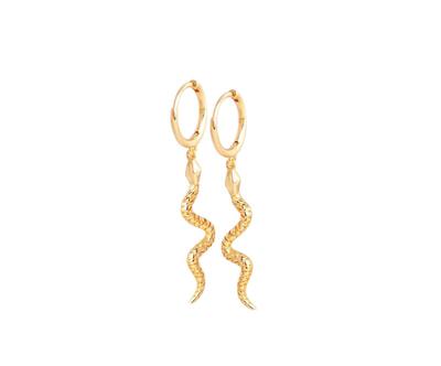 Náušnice "Vintage Gold”, 4,5 cm