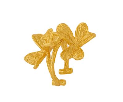 Náušnice "Believe XXI”, Ø 1,4 cm