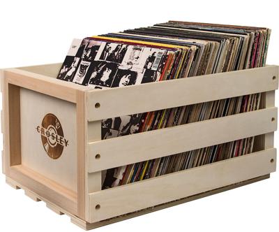 Krabička pro uložení vinylových desek "Record Storage Crate”, 34,6 x 45,7 x 24,1 cm