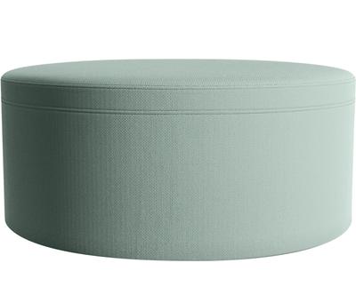 Taburet "Hana Mint & Black Plastic”, 80 x 80 x 34 cm