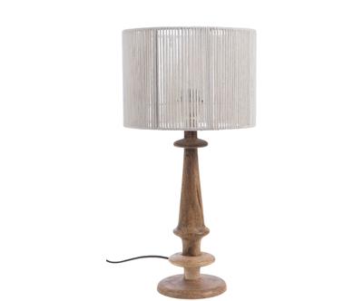 Stoln lampa "Harper White”, Ø 29, v. 55 cm