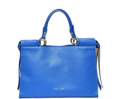 Kabelka z přírodní kůže "Handbag Bluette 22”, 12,5 x 32 x 21,5 cm