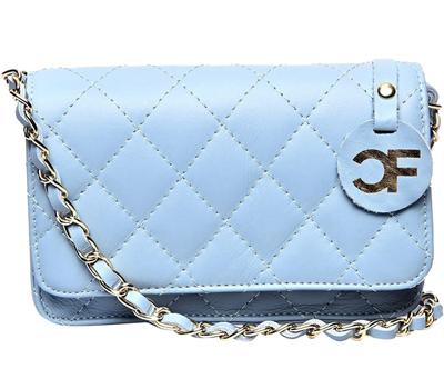 Kabelka z přírodní kůže "Crossbody Bag Celeste S92”, 4 x 12 x 18 cm