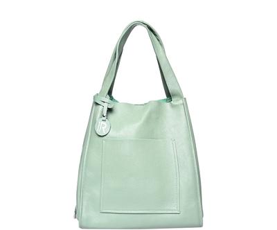 Kabelka "Ss24 Ir 1609 Celadon”, 38 x 54 x 19 cm