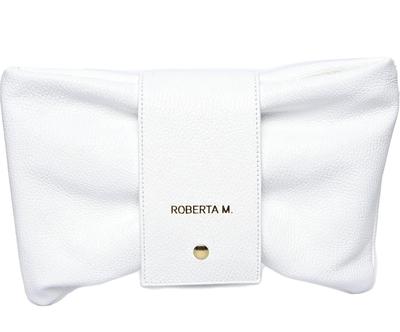 Kabelka "Ss24 Rm 1887T Bianco”, 18 x 30 x 1 cm
