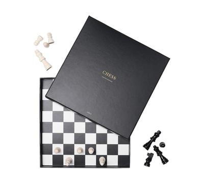 Šachy "Chess Coffee”, 25 x 25 x 3 cm