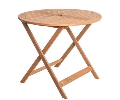 Zahradn stl "Natural Way Round”, 90 x 76 x 90 cm