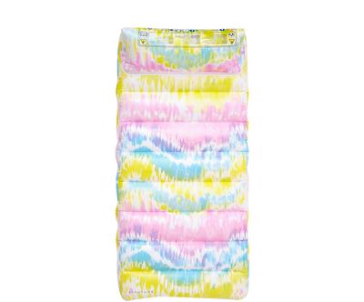 Nafukovací matrace do vody "Tube Lilo Tie Dye Sorbet”, 90 x 185 x 39 cm