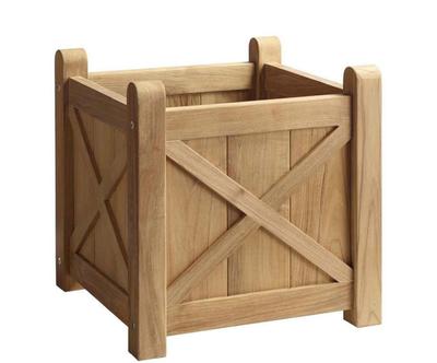 Venkovn kvtin z teakovho deva "Rosenborg”, Ø 40, v. 40 cm